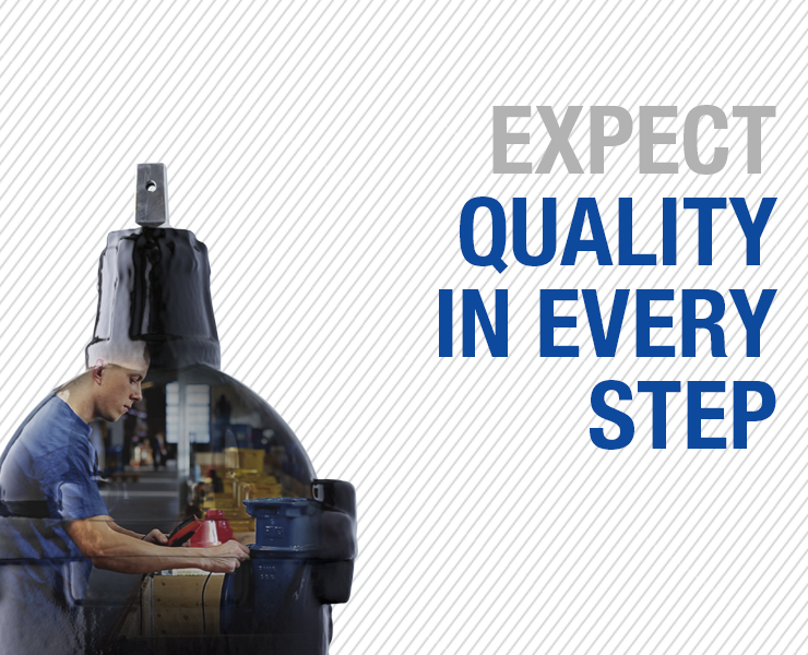 Expect quality in every step