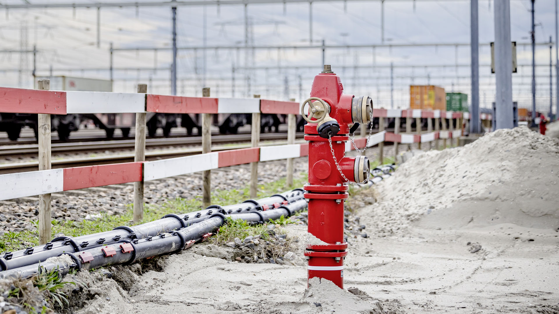 AVK fire hydrant in Rotterdam
