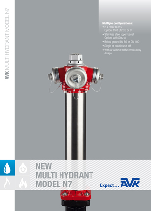 Brochure about the new multi hydrant N7 