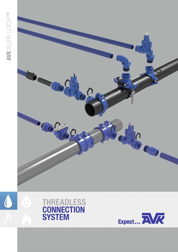 Brochure about the AVK Supa Lock