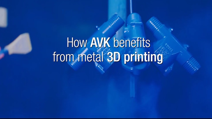 How AVK benefits from metal 3d printing